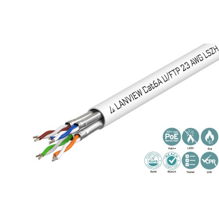 Lanview Cat6a U-FTP Network Cable